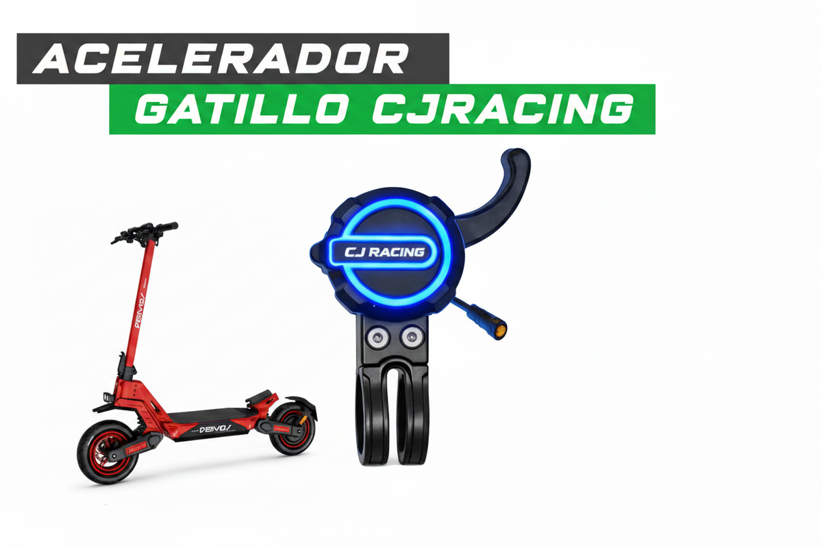 Acelerador de Gatillo Ecoxtrem Deimos LED Azul