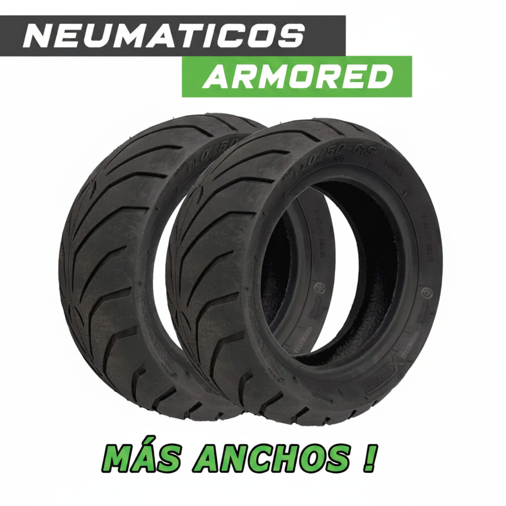 Neumáticos de carretera 11” para Ecoxtrem Armored / M41 Armored (2 unidades) MAS ANCHOS