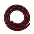 Cubre Cable CJ Racing Rojo y Negro 1 Metro